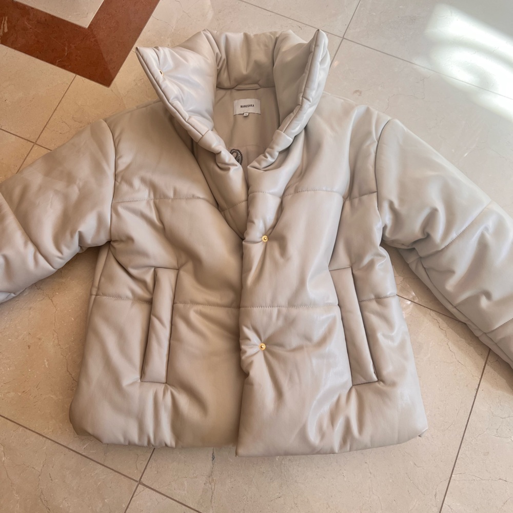 Nanouska faux leather jacket